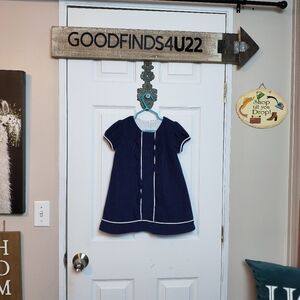 Honesty Blue Corduroy Cotton Dress Size 3T